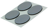 Mack 1047766 - Super-Gleitpastille selbstklebend grau ø 28 mm 4 Stück | 12 Stück - afbeelding 1