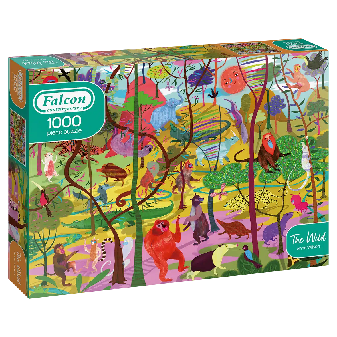 Jumbo Falcon Contemporary Puzzle - The Wild - 1000 Stücke