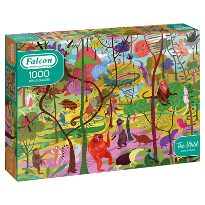 Jumbo Falcon Contemporary Puzzle - The Wild - 1000 Stücke