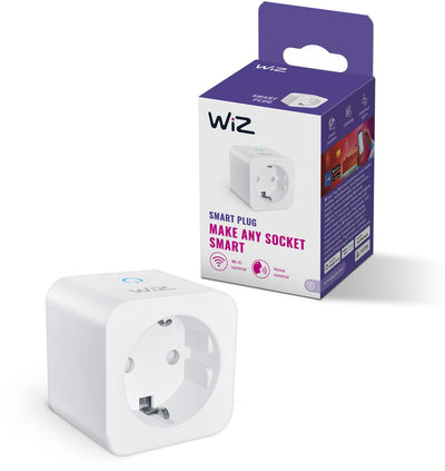 Wiz Smart Plug – einfache Steuerung per App – Steckertyp F – WLAN – Matter-zertifiziert