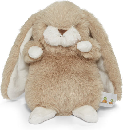 Bunnies by the Bay Knabberhase – Stofftier – Kuscheltier für Kinder – gestickte Details – Mandel – 20 cm