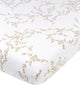 Meyco Baby Branches Spannbetttuch Beistellbett – Sand – 50 x 90 cm