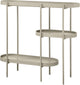 Woood Beistelltisch Noan – Holz Metall – Beige – 80 x 90 x 28