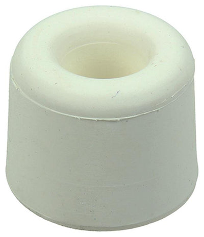 Mack 1047630 - Türstoppergummi + Schraube weiß 30 x 25 mm 2 Stück | 6 Stück