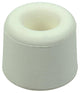 Mack 1047630 - Türstoppergummi + Schraube weiß 30 x 25 mm 2 Stück | 6 Stück
