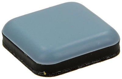 Mack 1047735 - Super-Gleitpastille selbstklebend grau 25 x 25 mm 4 Stück | 12 Stück
