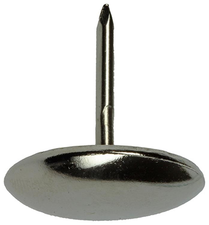 Mack 1047786 - 8 Stück Stuhlgleiter mit Nagelmetall 23 mm | 6 Stück