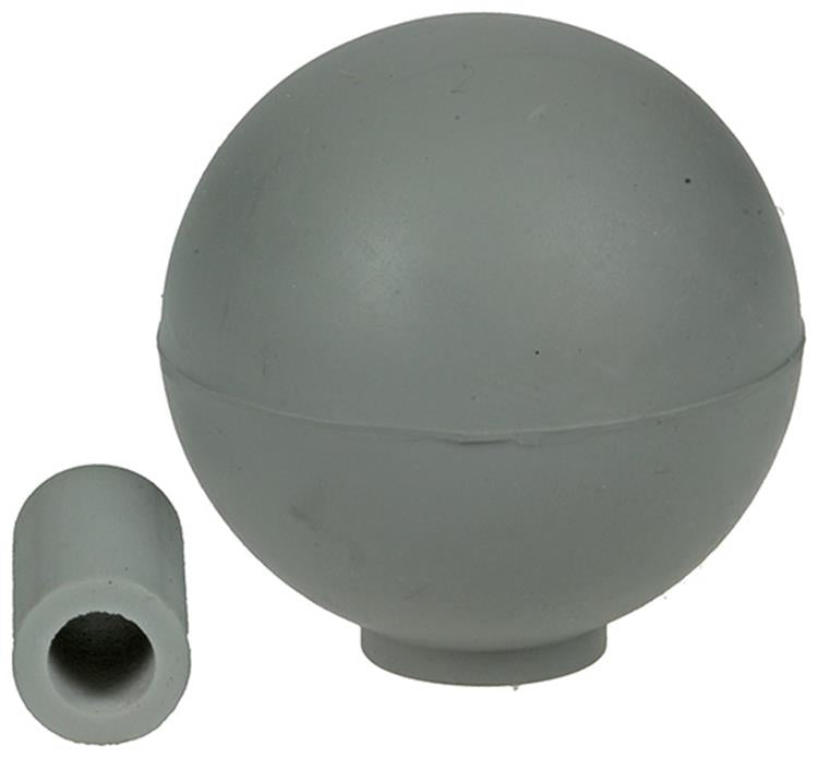 Mack 1047645 - Türkugel mit Stecker grau ø 35 mm 1 St. Stk. | 6 Stück