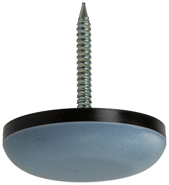 Mack 1047696 - Supergleiter mit Nagel grau ø 22 mm 4 Stück | 6 Stück