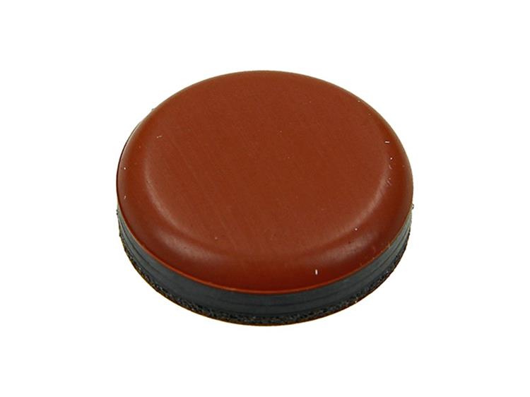 Mack 1048758 - Super-Gleitpastille selbstklebend braun ø 20 mm 8 Stück | 12 Stück