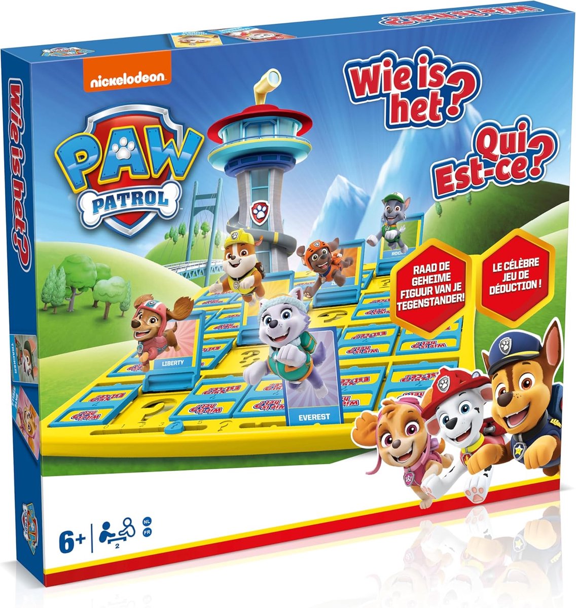 Asmodee Paw Patrol: Wer ist das? Brettspiel für Kinder.