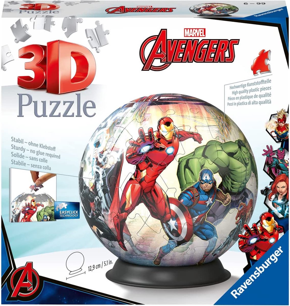 Ravensburger - Marvel Avengers 3D -Puzzle 72st.