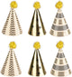 Partycasa Party Casa Partyhüte – 6 Stück – Geburtstags-Kopfbedeckung – Partyhut-Set – Partyhüte aus Papier – Partyzubehör für Kinder