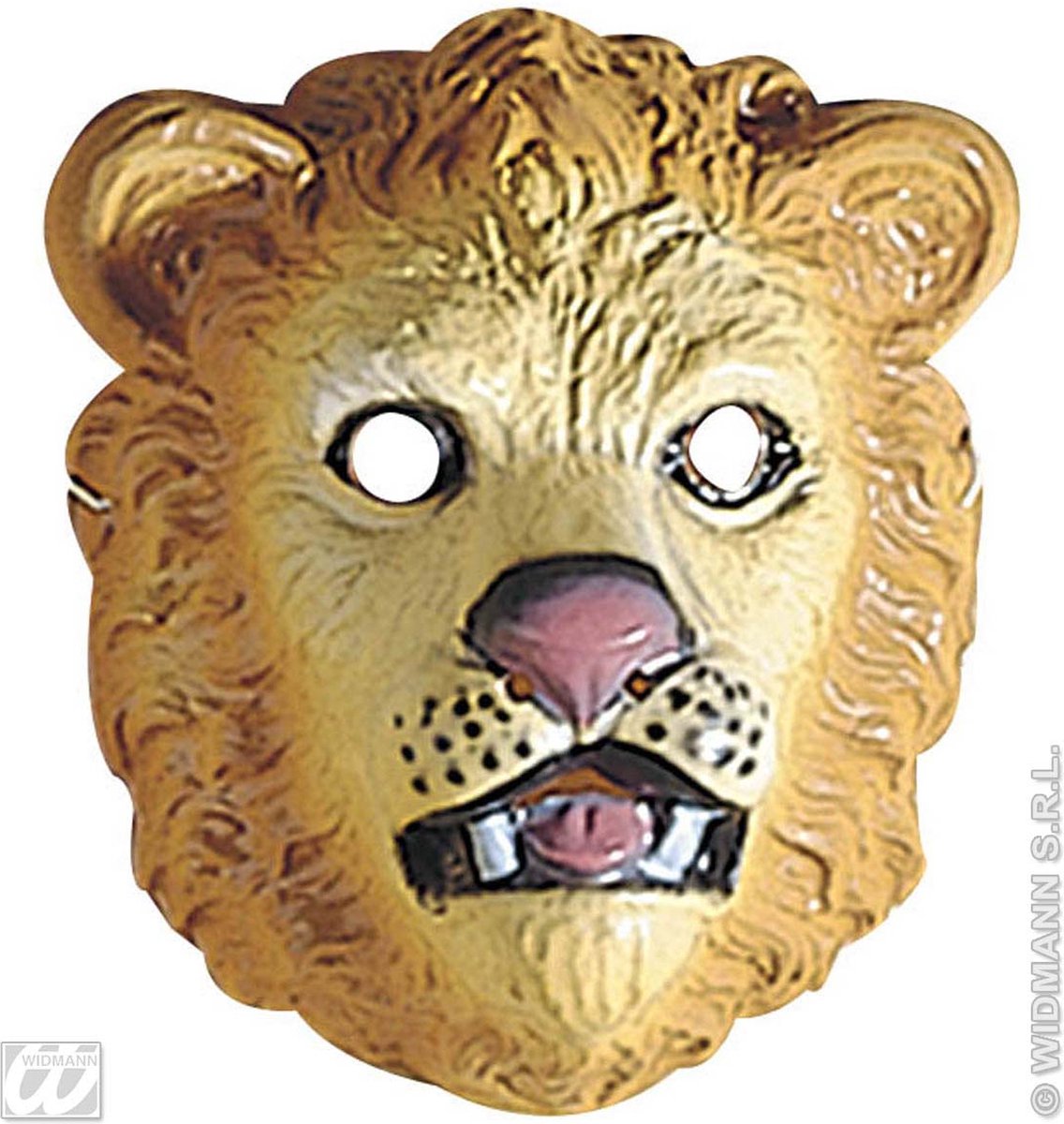 Finidi Löwenmaske aus Kunststoff für Kinder
