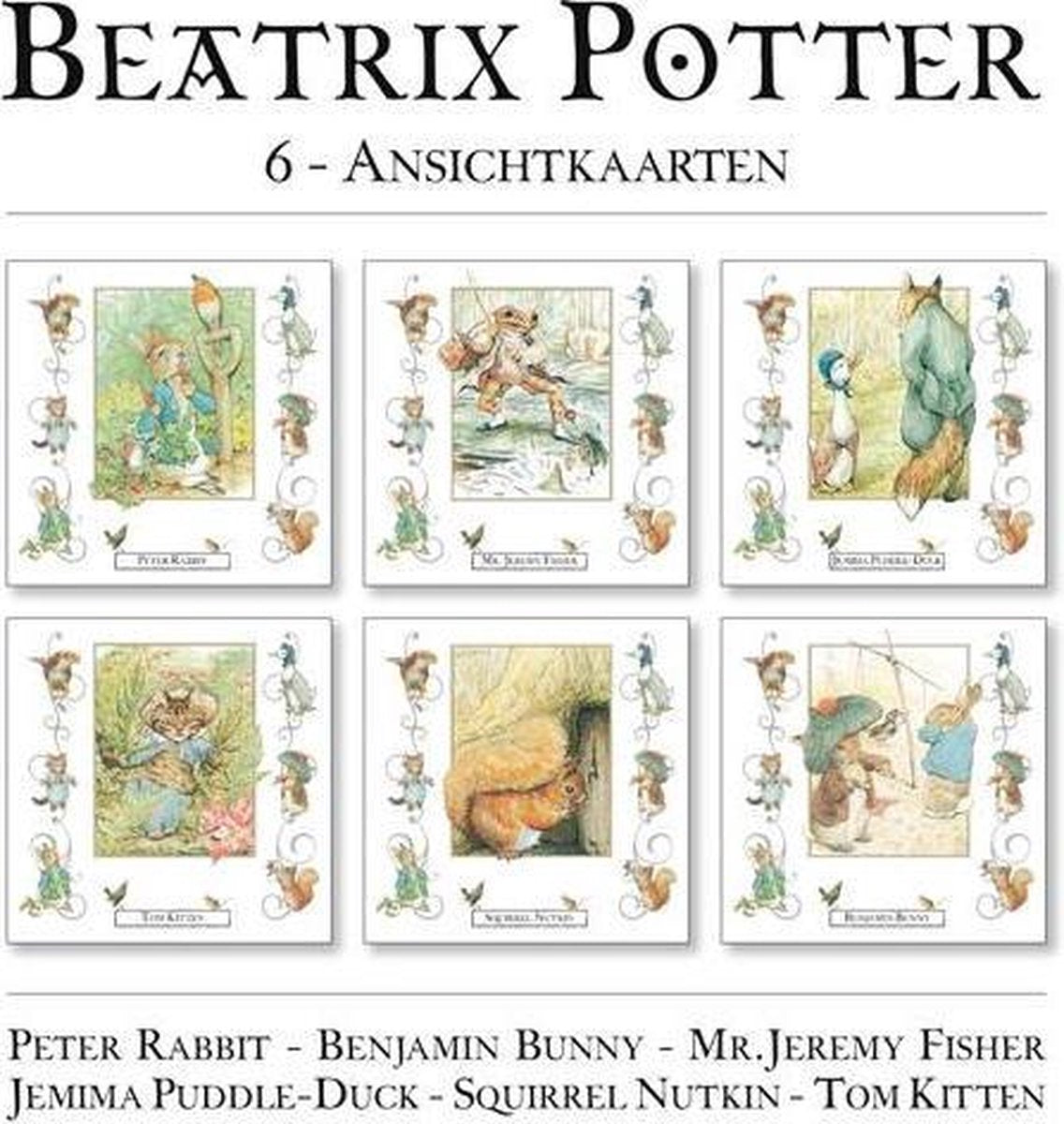 Beatrix Potter-Postkarten