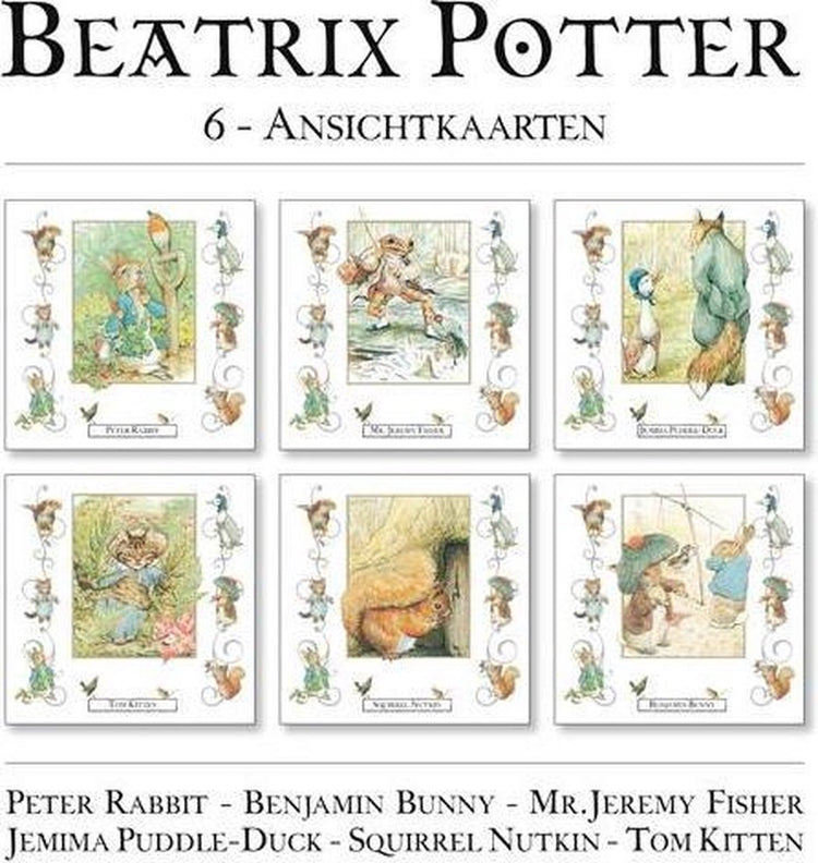 Beatrix Potter-Postkarten