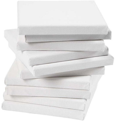 Creativ Company Keilrahmen, D: 1,6 cm, Größe 15x15 cm, 280 g, weiß, 80 Stück 1 Karton