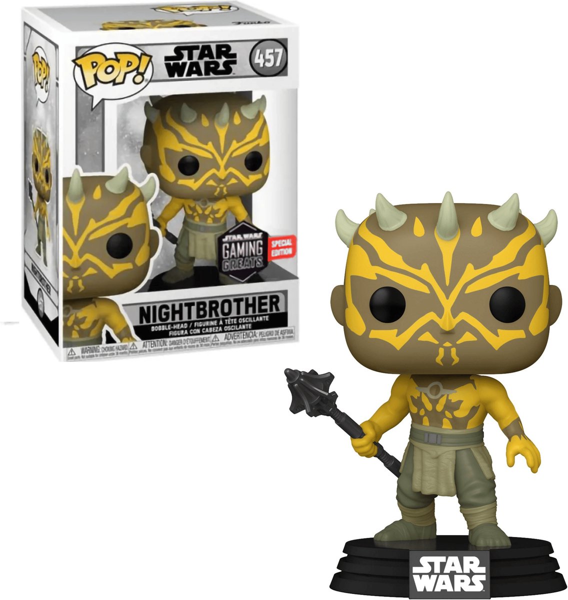 Funko-Pop! Star Wars – Nightbrother #457 Sonderausgabe der Gaming-Größen