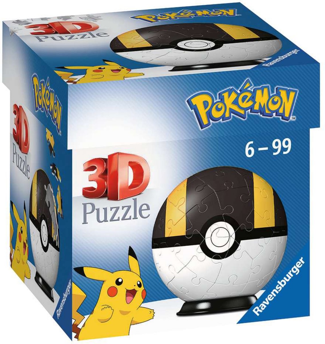 Ravensburger - Pokémon Ultra Ball 3D -Puzzle 54 Teile