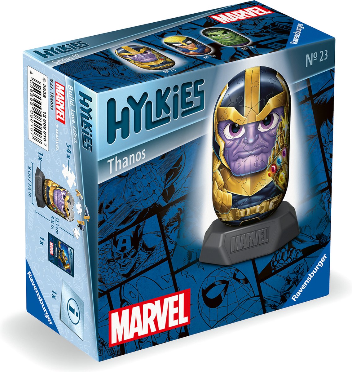 Ravensburger 3D -Puzzle Hylkies Marvel Thanos, 54st.