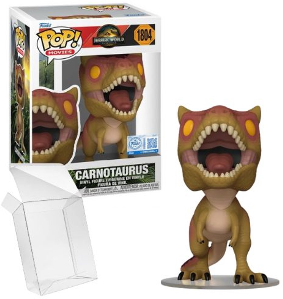 Funko-Pop! Filme: Jurassic World Rebirth – Carnotaurus #1804 exklusiv