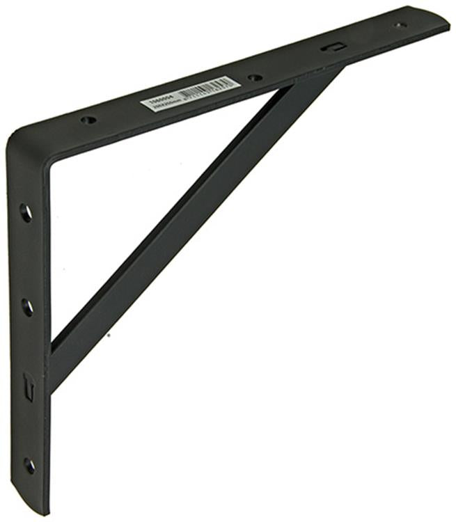 1060004 - Regalträger verstärkt schwarz 200x250 | 10 Stück