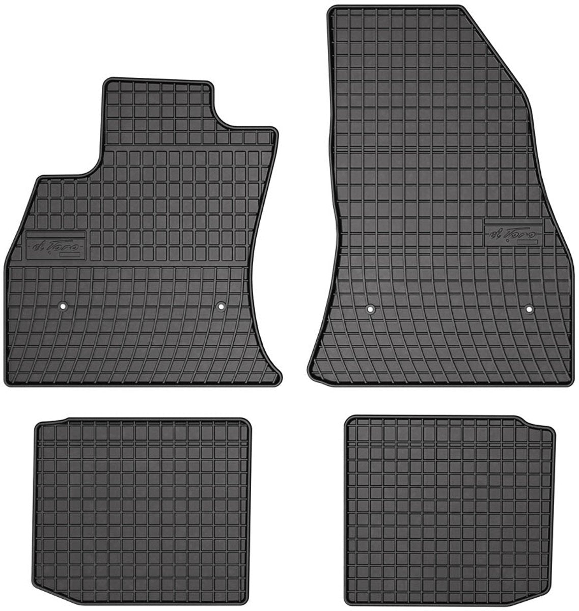 Frogum Gummimatten Fiat 500l 2012-2017 -