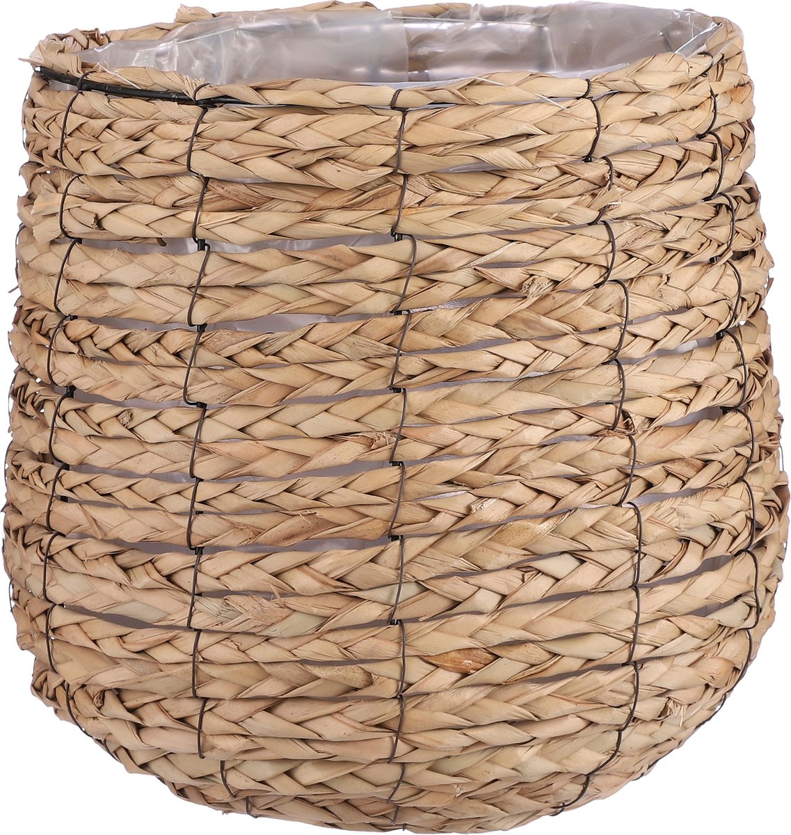 Mica Dekorationen Avalon runder Korb – H31 x ø30 cm – Seegras – braun