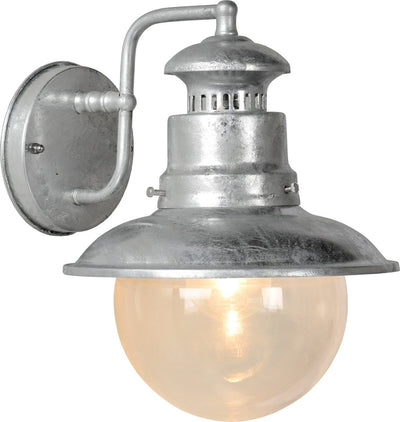 Lucide figo - Wandleuchte Innen-Außen - ø 21,5 cm - 1xE27 - IP44 - Zink