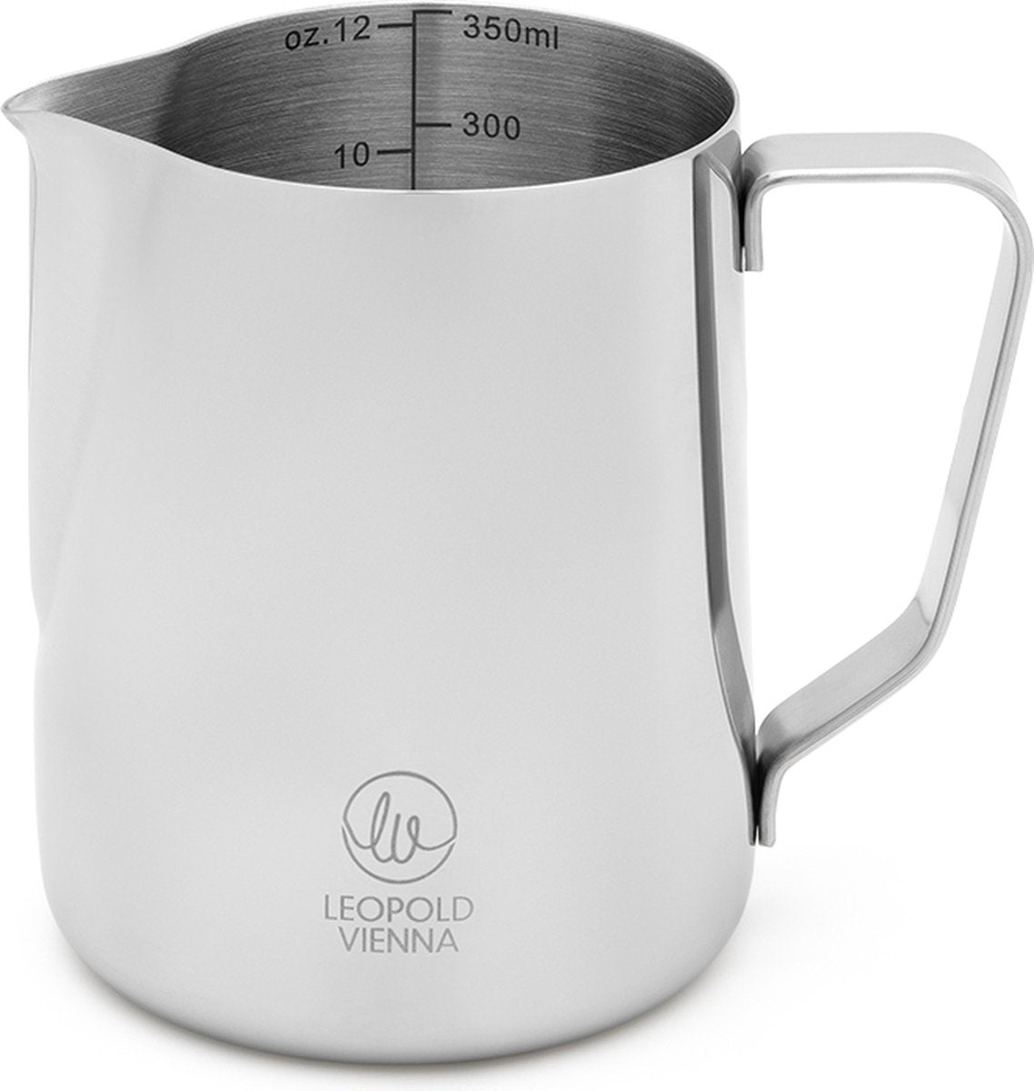 Leopold Wien - Milchaufschäumerdose Salento 350ml Edelstahl