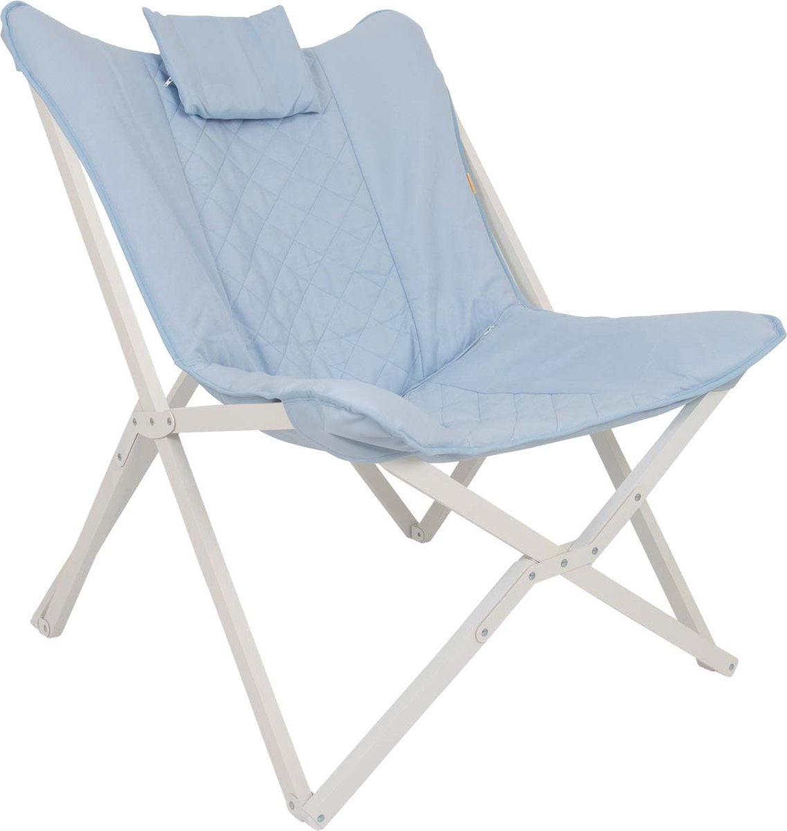Bo-Camp - Pastell - Entspannungsstuhl - Gürtel - Blau