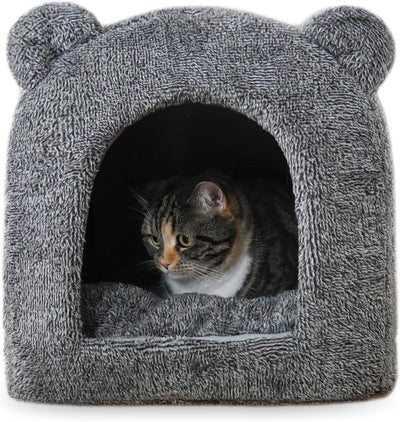 40 zwinkern Katzenkorb Iglo Teddy Grey