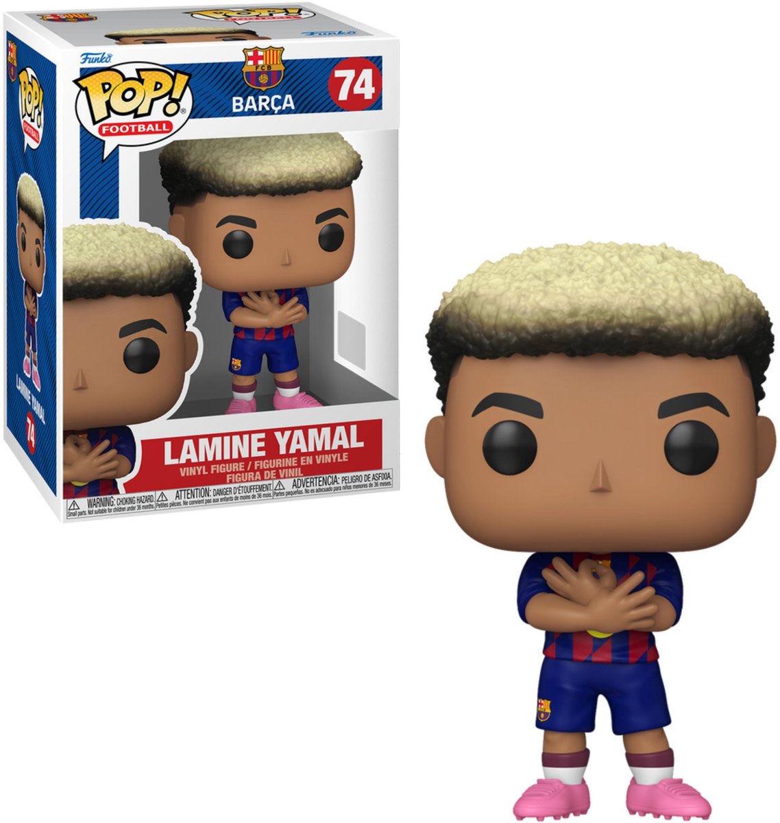 Funko Efl Pop! Fußball-Vinylfigur Barcelona – Lamin Yamal 9 cm