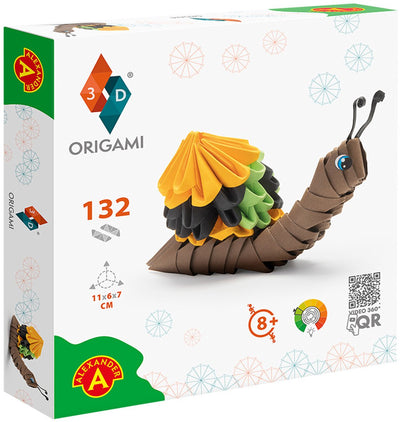 Alexander Toys 3D-Modell Origami-Schnecke aus Papier