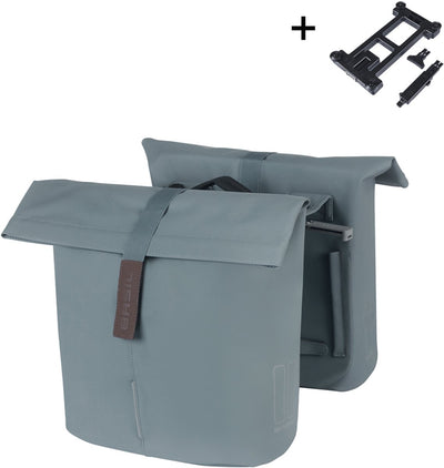 Basilikum Doppelbag City Mik 2 28-32L Blau