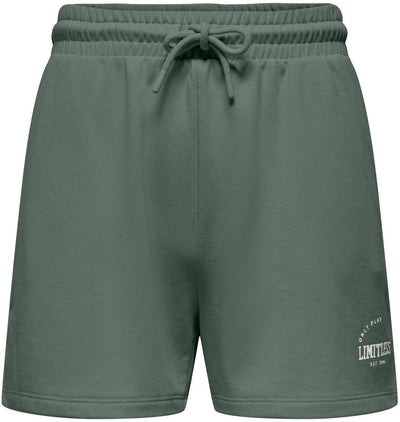 Only Play - Cava Life HW SWT Short - Trainingsshorts Damen - Grün