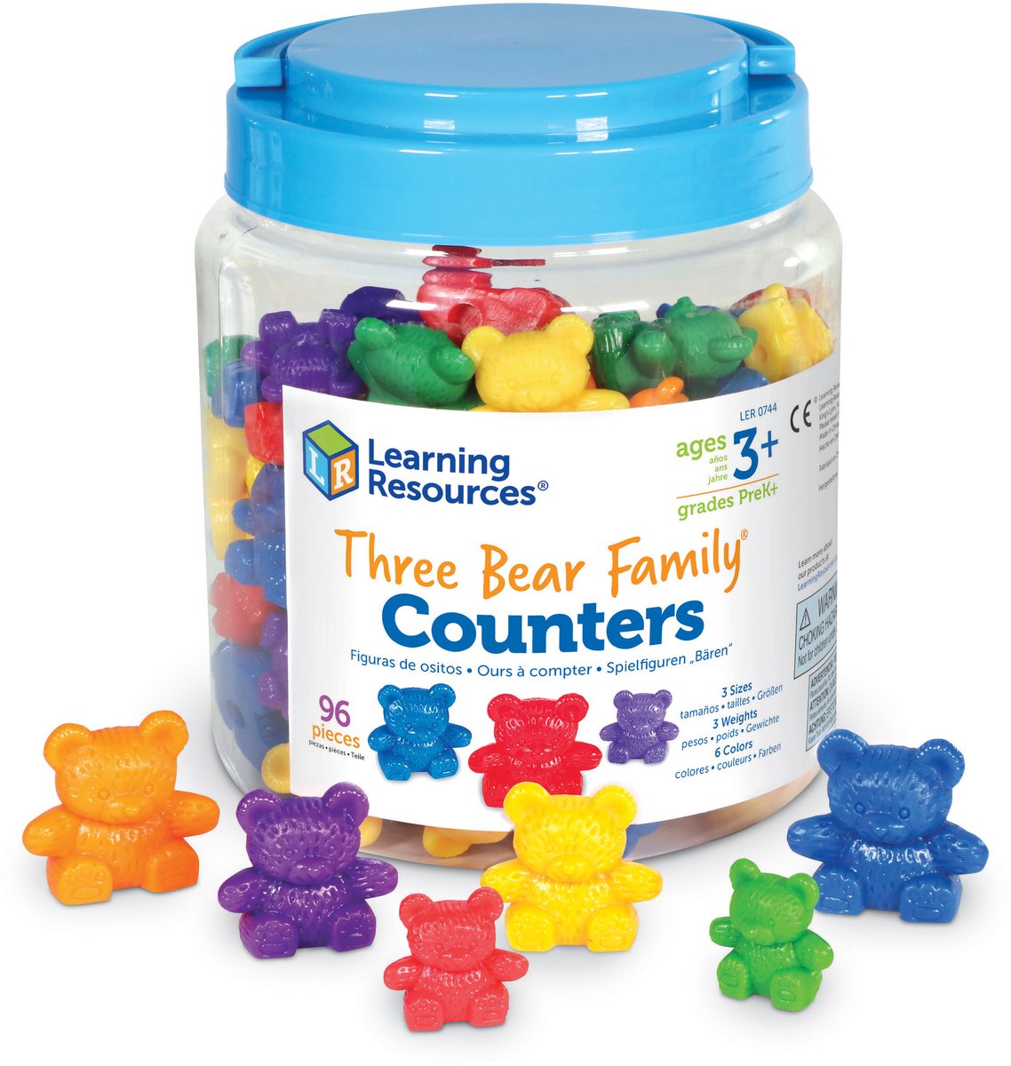 Lernressourcen Dreibärenfamilie – 1+
