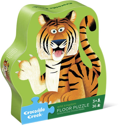 Crocodile Creek Puzzle Tiere – Maxi-Puzzle 36 Teile – Lernspielzeug.