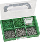 Spax Sortiment L-Boxx klein, Schraubenset mit 3 Größen + Dübel, 480-teilig, Senkkopf, T-Star Plus T20, Wirox - 5000009160209
