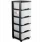 Curver Schubladensystem – 5x20 Liter – mit Rollen