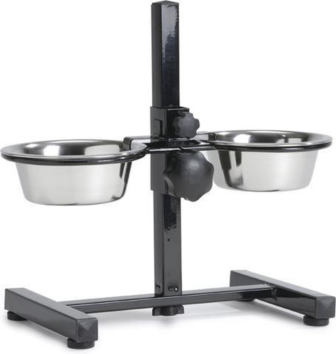 Beeztees Standard – Hundegeschirr-Set – Schwarz – 16 cm