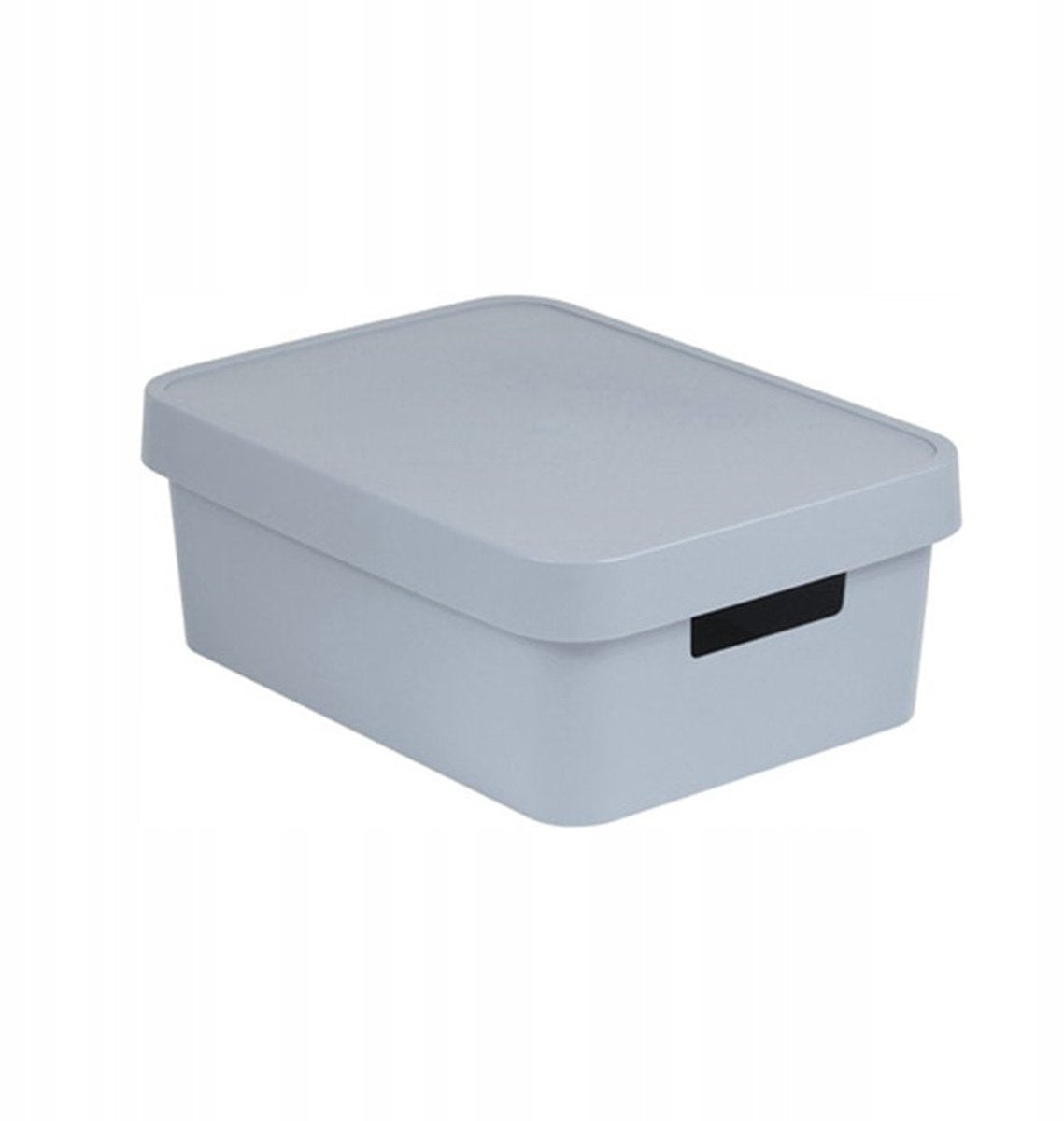 Curver Infinity – Aufbewahrungsbox mit Deckel – Aufbewahrung – Kunststoff – 11 l – Grau