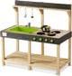 Exit Toys Exit Yummy 100 Holz-Außenküche – Matschküche – Outdoor-Spielküche – Kinder – FSC-Holz – Natur