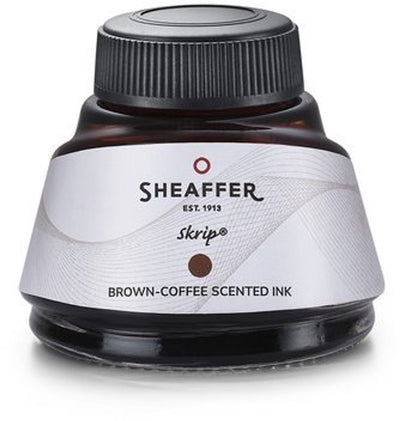 Sheaffer-Tintenflasche – braun – Tinte mit Kaffeeduft – 50 ml – SF-94291