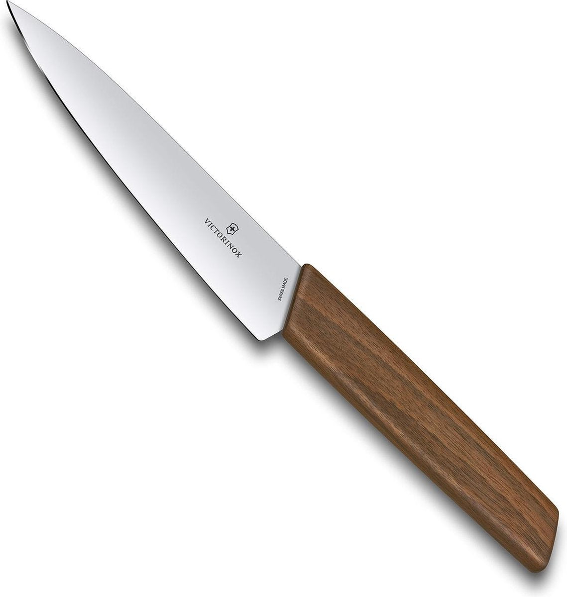 Victorinox Schweizer modernes Kochmesser 15 cm Walnussholz