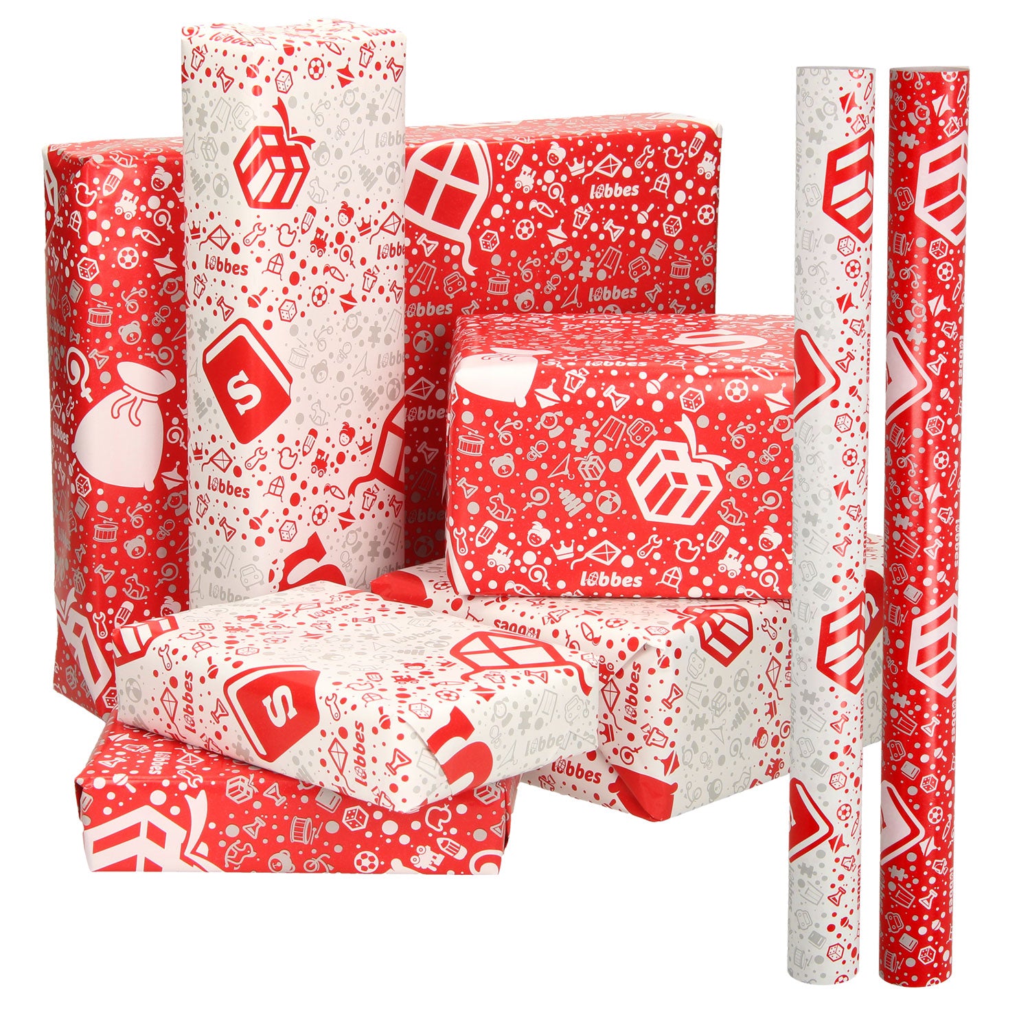 Lobbes Sinterklaas Wickpapier, 5mtr