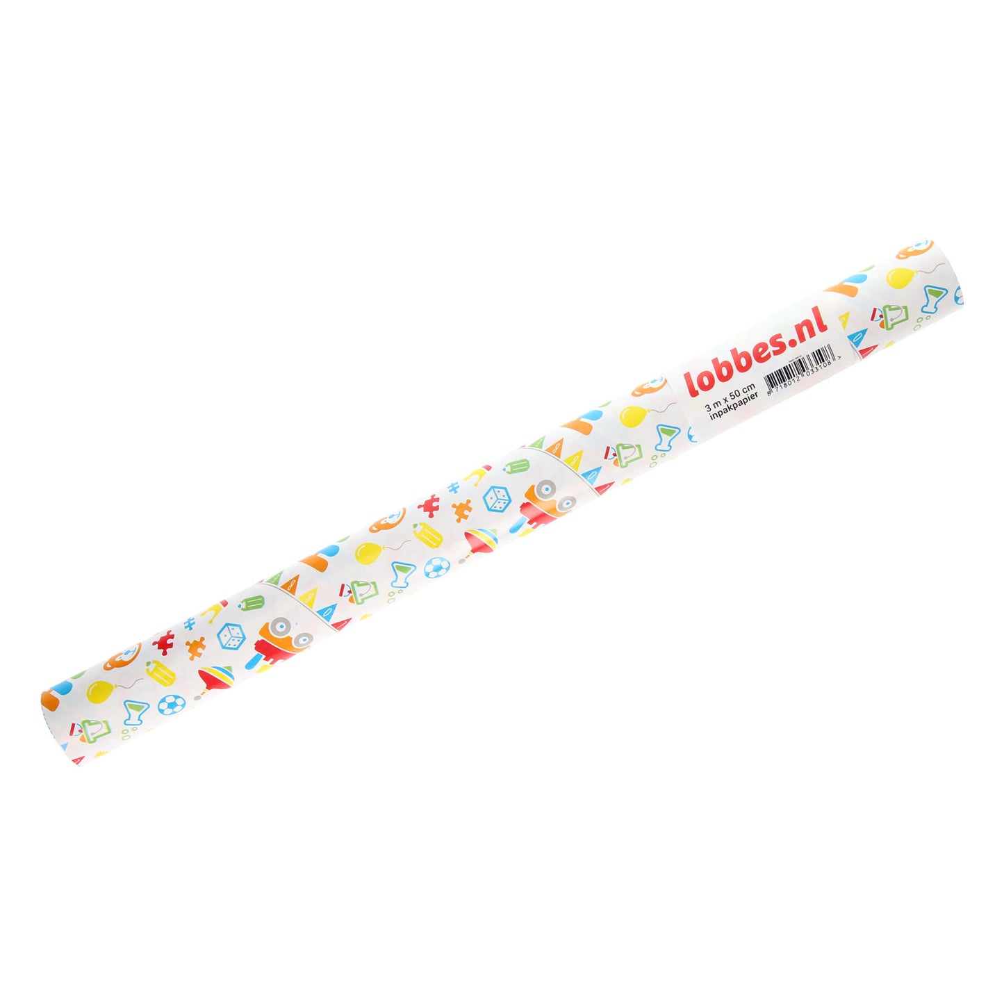 Lobbes Geschenkpapierspielzeug, 3 mtr