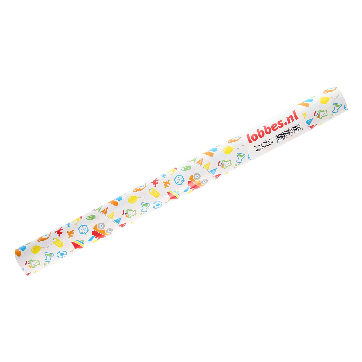 Lobbes Geschenkpapierspielzeug, 3 mtr