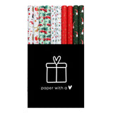 Geschenkpapier Weihnachtskollektion, 50 Rollen - afbeelding 2