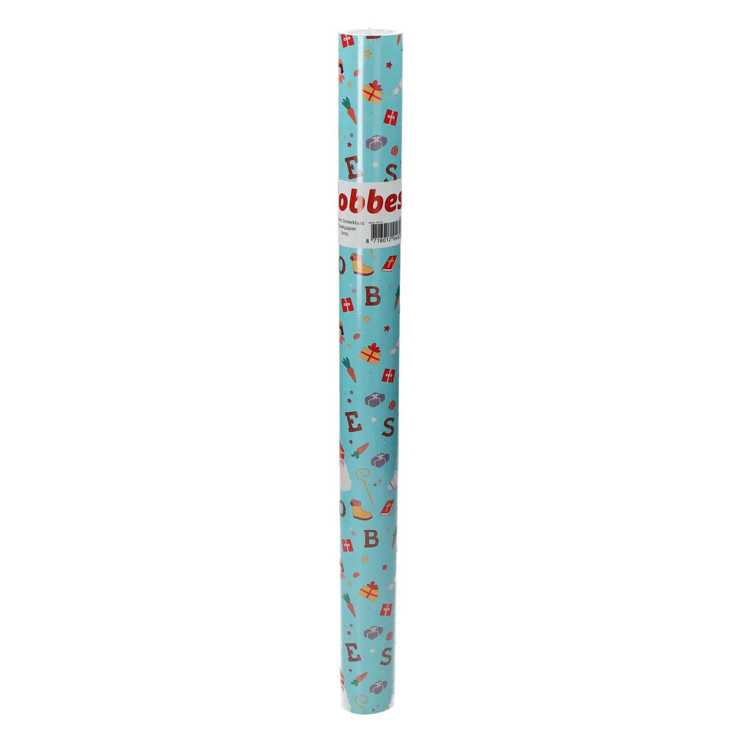 Lobbes Sinterklaas Wickpapier, 5mtr.